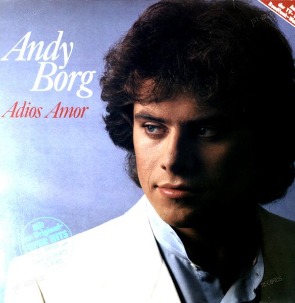 Andy Borg - Adios Amor LP 1982 (VG/VG)