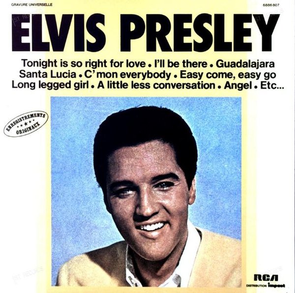 Elvis Presley - Elvis Presley LP 1956 (VG/VG)