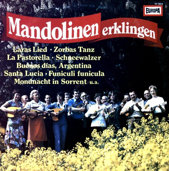 Mandolinen-Orchester "La Danza" - Mandolinen Erklingen LP 1978 (VG/VG)