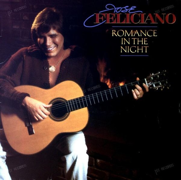 Jose Feliciano - Romance In The Night LP 1983 (VG/VG)