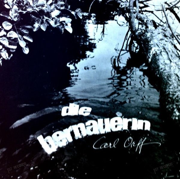 Carl Orff - Die Bernauerin LP (VG/VG)