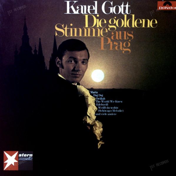 Karel Gott - Die Goldene Stimme Aus Prag LP 1968 (VG/VG)