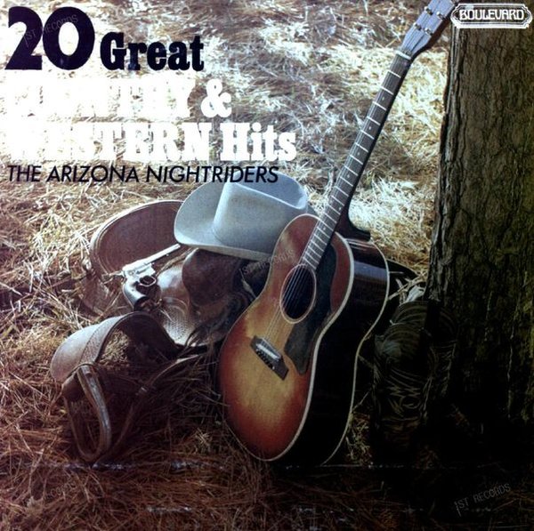 The Arizona Nightriders - 20 Great Country & Western Hits LP 1970 (VG/VG)