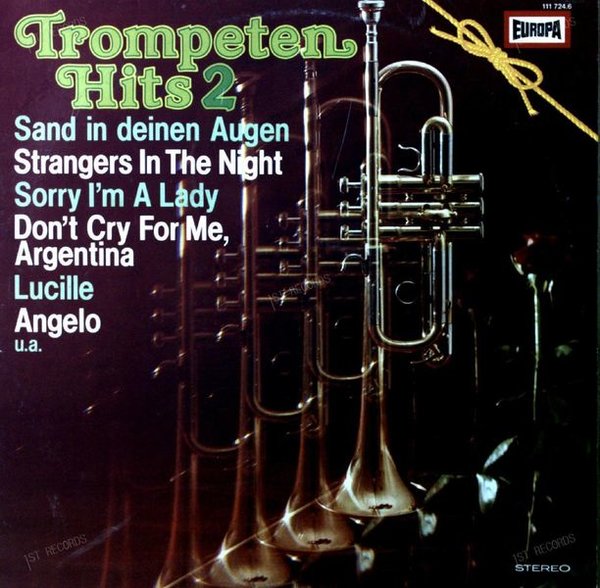 Orchester Udo Reichel, Bob Lanese - Trompeten Hits 2 LP 1977 (VG/VG)