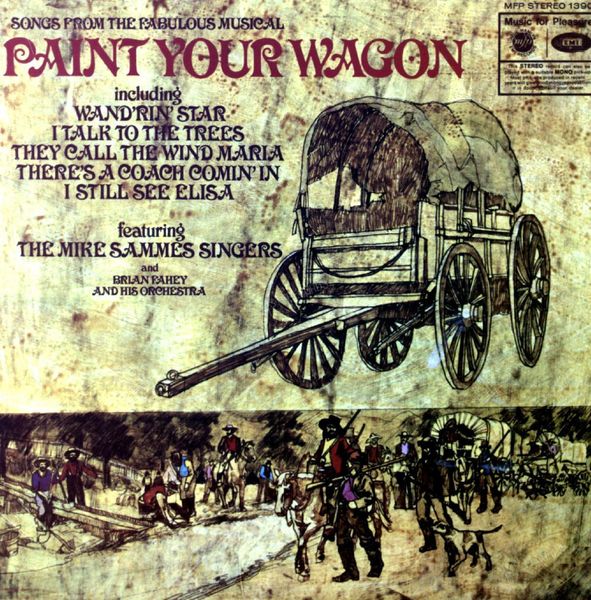 The Mike Sammes Singer - Songs From... Paint Your Wagon LP 1970 (VG/VG)