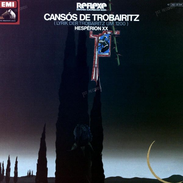 Hesperion XX - Cansos De Trobairitz (Lyrik Der Trobairitz Um 1200) LP 1978 (VG+/VG+)