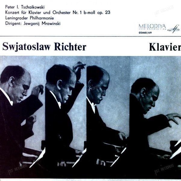 Tschaikowski - Konzert Für Klavier & Orchester Nr. 1 B-Moll Op. 23 LP 1967 (VG/VG)