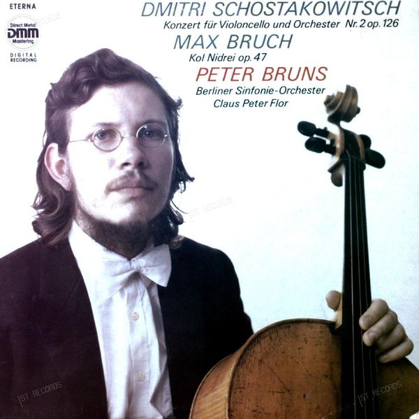 Schostakowitsch, Bruch - Konzert Für Violoncello & Orchester Nr 2 Op 126 LP (VG/VG)