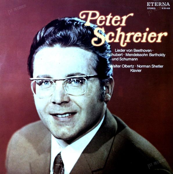 Schreier - Lieder Von Beethoven, Schubert, Mendelssohn-Bartholdy LP 1974 (VG/VG)