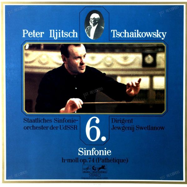 Tschaikowski -Swetlanow - 6. Sinfonie,H-moll Op. 74(Pathétique) GER LP 1974 (VG+/VG+)