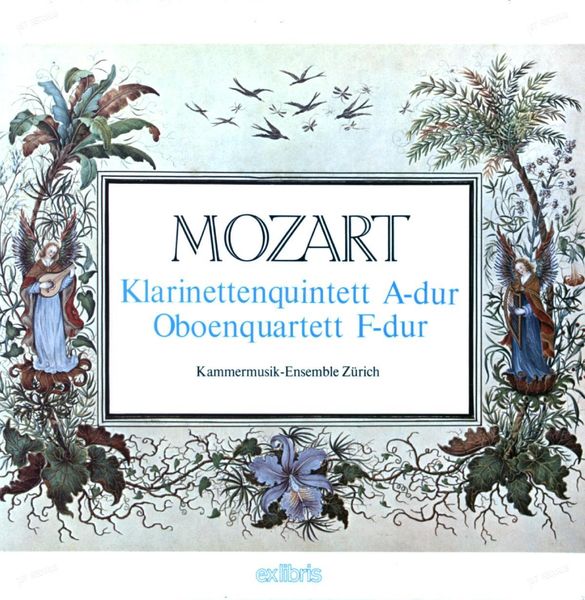Mozart - Klarinettenquintett A-Dur / Oboenquartett F-Dur LP 1973 (VG/VG)