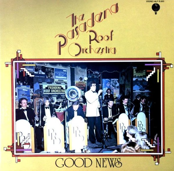 The Pasadena Roof Orchestra - Good News LP 1975 (VG/VG)