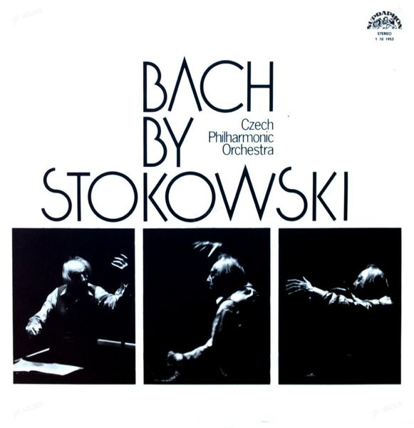 Bach By Stokowski, Czech Philharmonic Orchestra - Bach By Stokowski LP 1977 (VG/VG)
