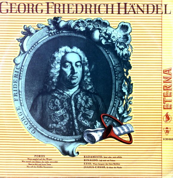 Georg Friedrich Händel - Arien Aus Opern LP 1959 (VG/VG)