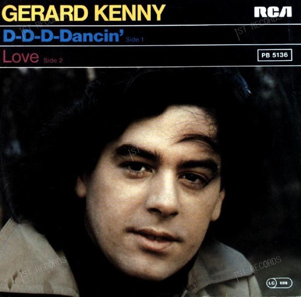 Gerard Kenny - D-D-D-Dancin' 7in 1979 (VG/VG)