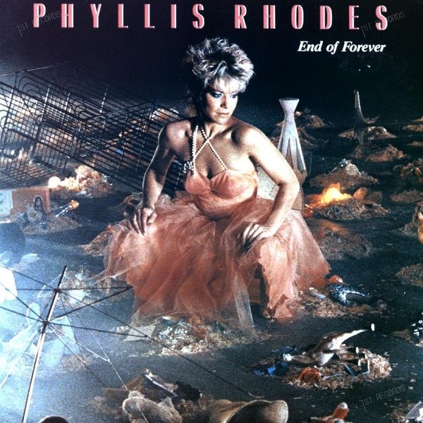 Phyllis Rhodes - End Of Forever LP 1986 (VG/VG)