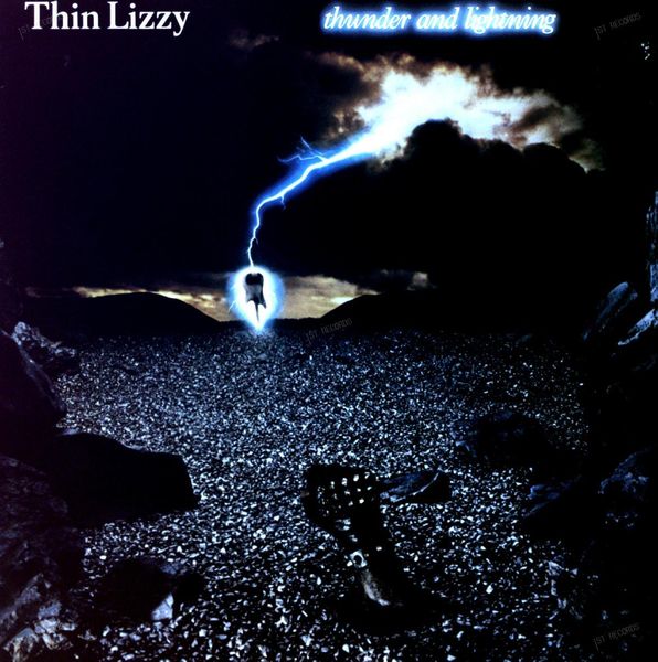 Thin Lizzy - Thunder And Lightning LP 1983 (VG+/VG+)
