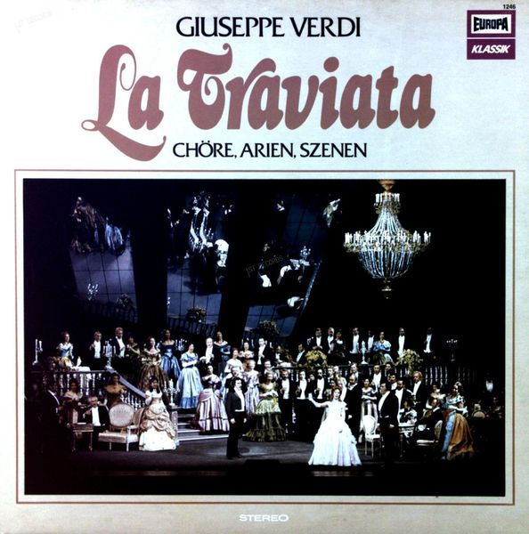 Giuseppe Verdi - La Traviata LP 1978 (VG+/VG+)
