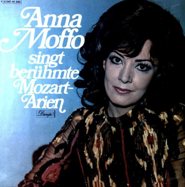 Anna Moffo, Alceo Galliera - Anna Moffo Singt Berühmte Mozart-Arien LP (VG+/VG+)