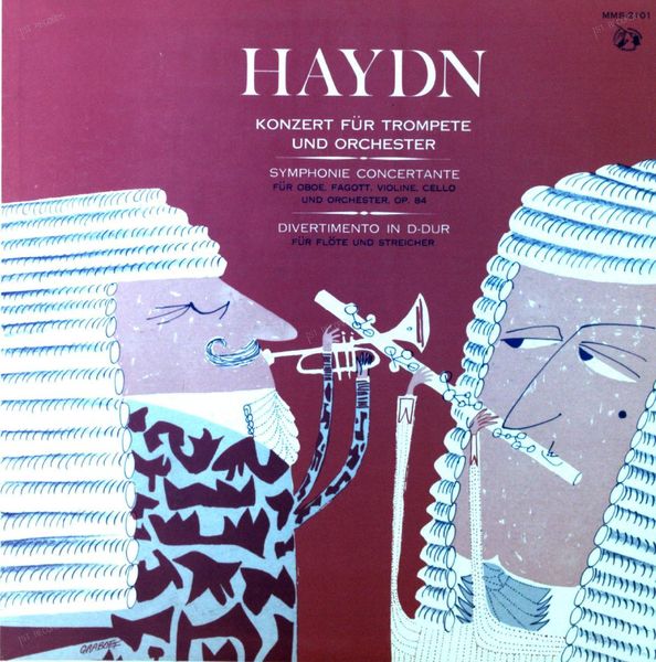 Haydn - Konzert Für Trompete Und Orchester, Concertante In B Dur, Op. 84 LP (VG/VG)