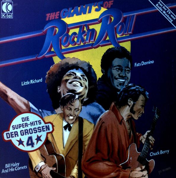 Various - The Giants Of Rock'n Roll (Die Super-Hits Der Großen 4) LP 1982 (VG/VG)