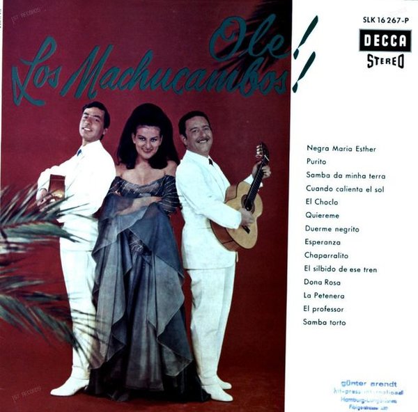 Los Machucambos - Ole! Los Machucambos! GER LP 1962 (VG+/VG)