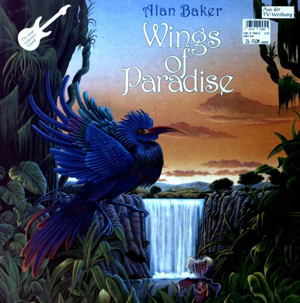 Alan Baker - Wings Of Paradise LP (VG+/VG+)