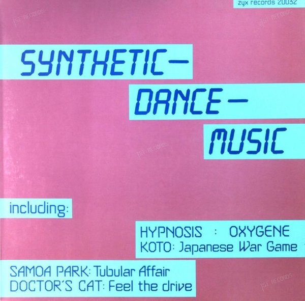 Various - Synthetic Dance Music LP 1983 (VG+/VG+)