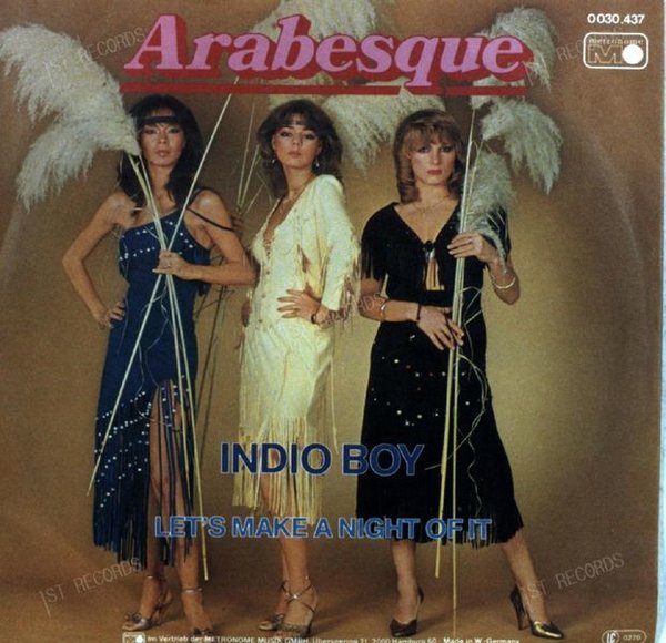 Arabesque - Indio Boy 7in (VG+/VG+)