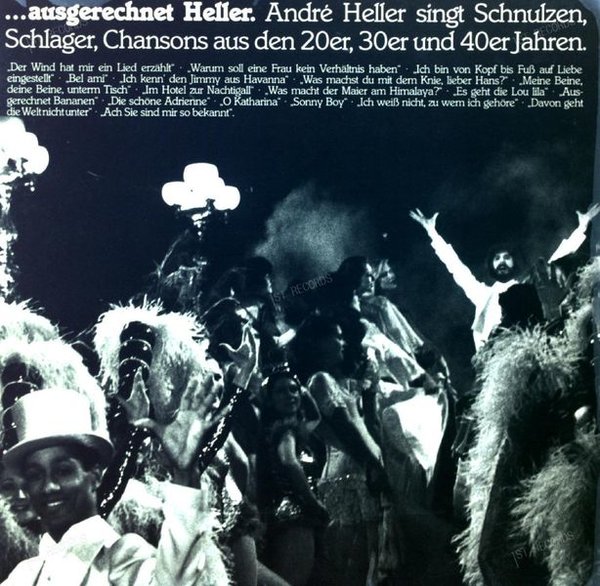 André Heller - Ausgerechnet Heller. André Heller Singt Schnulzen... LP (VG/VG)