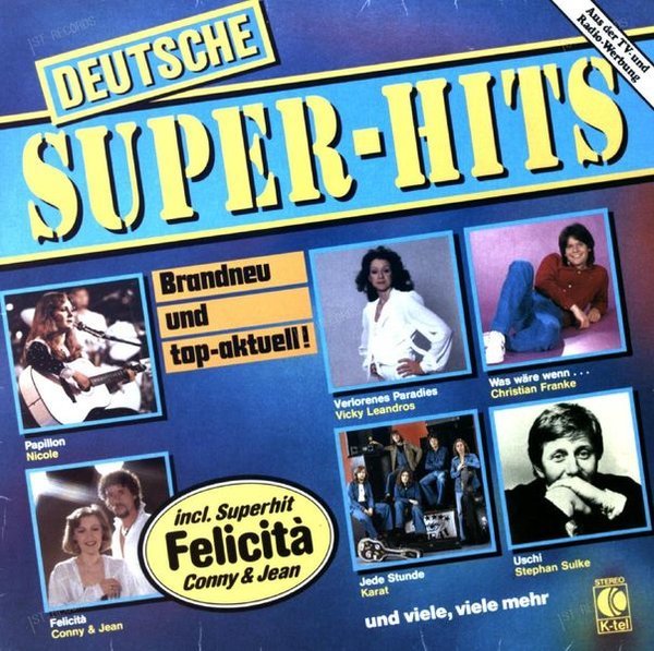 Various - Deutsche Super-Hits LP (VG/VG)