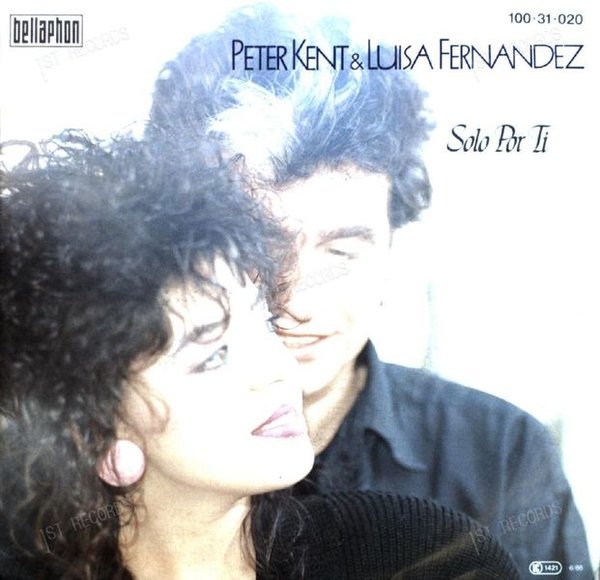 Peter Kent & Luisa Fernandez - Solo Por Ti 7in (VG/VG)