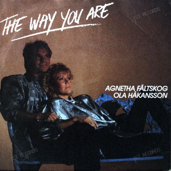 Agnetha Fältskog & Ola Håkansson - The Way You Are 7in (VG/VG)