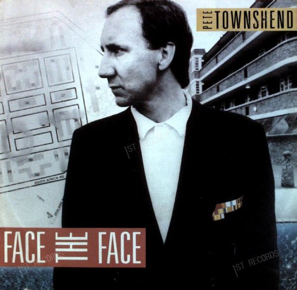 Pete Townshend - Face The Face 7in (VG+/VG+)