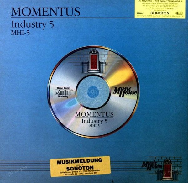 Various - Industry 5 - Momentus LP (VG/VG)