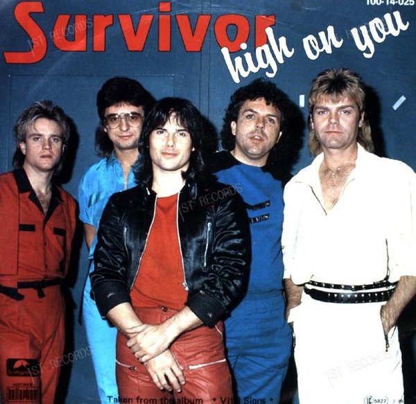 Survivor - High On You 7in (VG/VG)