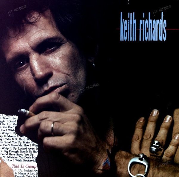 Keith Richards - Talk Is Cheap LP (VG+/VG+)