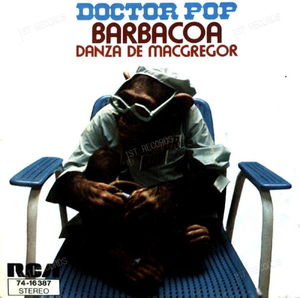 Doctor Pop - Barbacoa / Danza De Macgregor 7in (VG/VG)