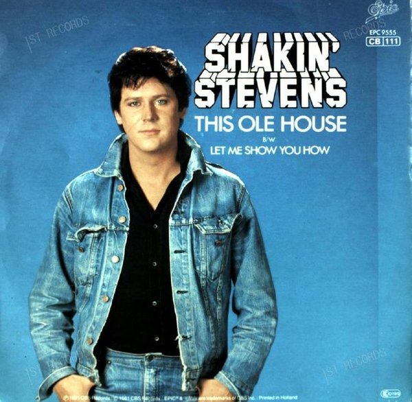 Shakin' Stevens - This Ole House 7in (VG/VG)