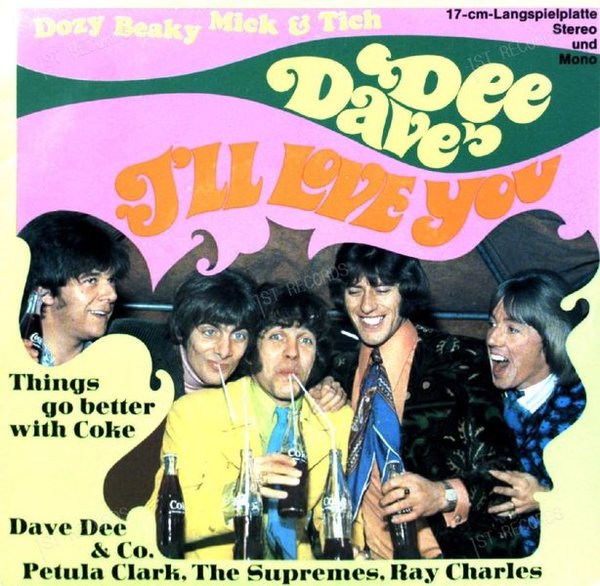 Dave Dee, Dozy, Beaky, Mick & Tich - I'll Love You 7in (VG/VG)