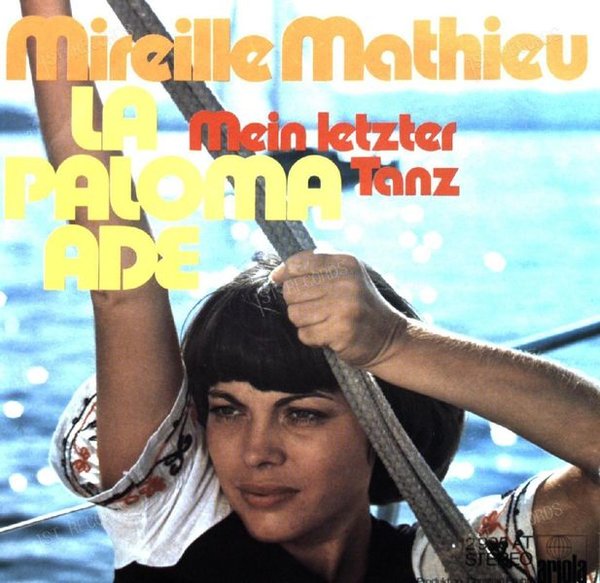 Mireille Mathieu - La Paloma Ade / Mein Letzter Tanz 7in (VG/VG)