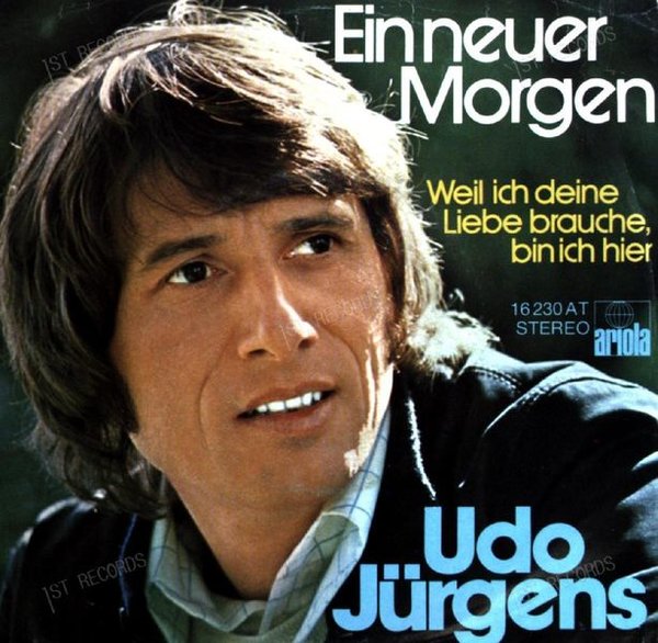 Udo Jürgens - Ein Neuer Morgen 7in (VG+/VG+)