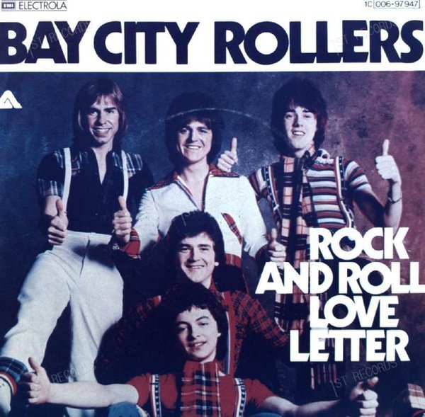Bay City Rollers - Rock And Roll Love Letter 7in (VG/VG)