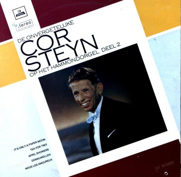 Cor Steyn - De Onvergetelijke Cor Steyn Op Het Hammondorgel (Deel 2) LP (VG/VG)