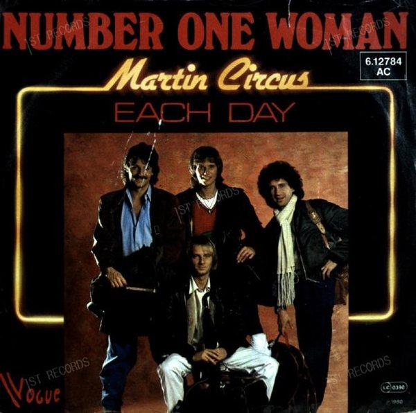 Martin Circus - Number One Woman 7in (VG/VG)