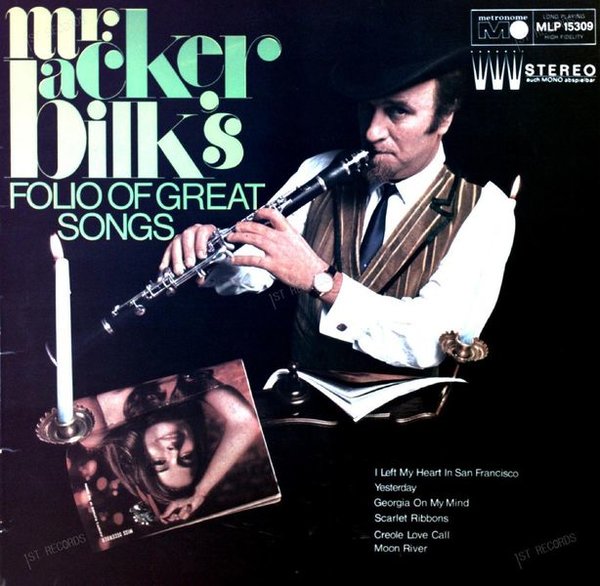 Acker Bilk - Mr. Acker Bilk's Folio Of Great Songs LP (VG+/VG+)