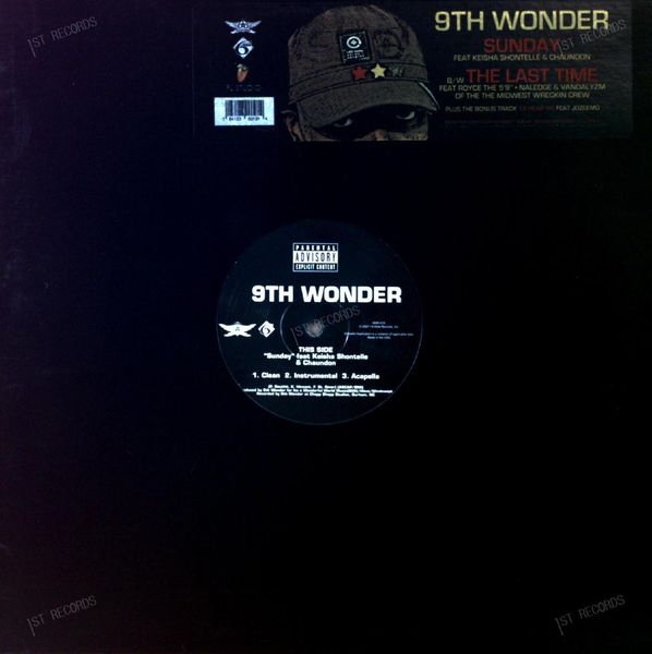 9th Wonder - Sunday / The Last Time / Ya Hear Me Maxi 2007 (VG/VG)
