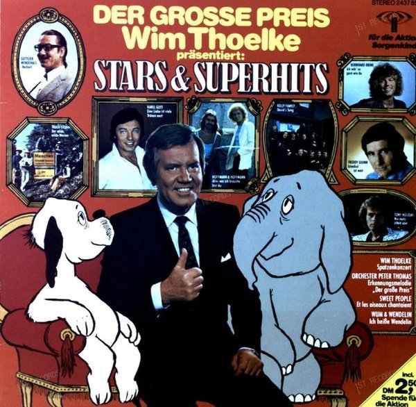 Various - Der Grosse Preis - Wim Thoelke Präsentiert: Stars & Superhits LP (VG/VG)