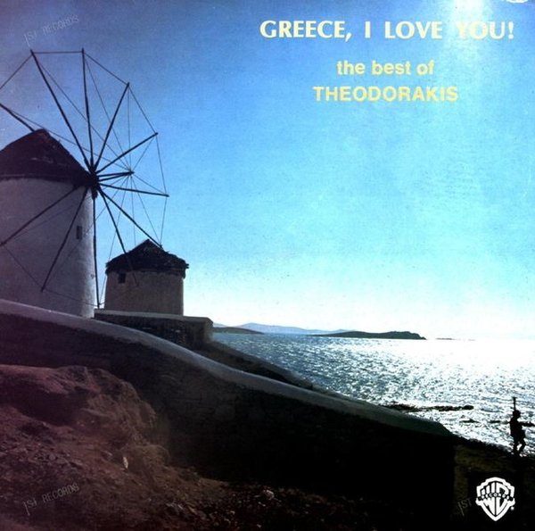Theodorakis - Greece, I Love You - The Best Of Theodorakis LP (VG/VG)
