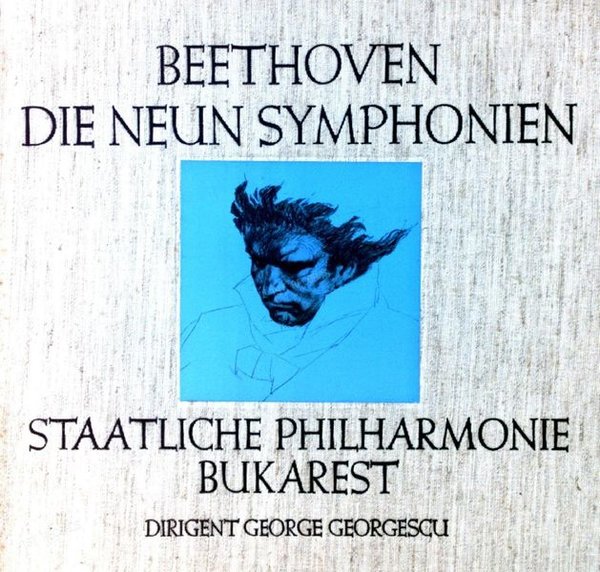 Beethoven - Staatliche Philharmonie Bukarest - Die Neun Symphonien 6LP (VG/VG)